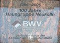 Ansicht Gedenktafel Beamten-Wohnungs-Verein zu Berlin - 2006