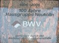 Ansicht Gedenktafel Beamten-Wohnungs-Verein zu Berlin - 2006