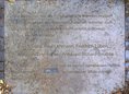 Ansicht Gedenktafel Widerstandskämpferinnen und -kämpfer aus der … - 1959