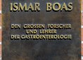 Ansicht Gedenktafel Ismar Boas - 2013