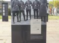 Ansicht Gedenktafel NS-Zwangslager Marzahn - Polizei - 2011