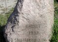 Ansicht Gedenktafel Stadtrandsiedlung Blankenfelde