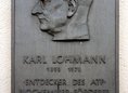 Ansicht Gedenktafel Karl Lohmann - 1981