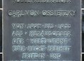 Ansicht Gedenktafel Carl von Ossietzky - 1959
