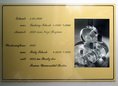 Ansicht Gedenktafel Ludwig Scherk / Fritz Scherk - 2006