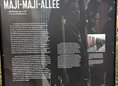 Ansicht Gedenktafel Maji-Maji-Allee - 2025
