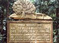 Ansicht Gedenktafel Erster deutscher Turnplatz / "Turnvater …
