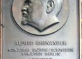 Ansicht Gedenktafel Alfred Grenander