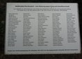 Ansicht Gedenktafel Waldfriedhof Karolinenhof - 2015