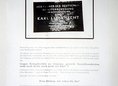 Ansicht Gedenktafel Karl Liebknecht