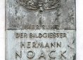 Ansicht Gedenktafel Hermann Noack
