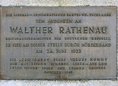 Ansicht Gedenktafel Walter Rathenau - 1946