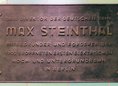 Ansicht Gedenktafel Max Steinthal
