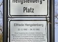 Ansicht Gedenktafel Elfriede Hengstenberg - 2025