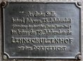 Ansicht Gedenktafel Lehnschulzenhof und Dorfgericht