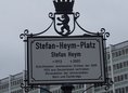 Ansicht Gedenktafel Stefan Heym - 2014