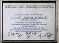 Ansicht Gedenktafel August Leopold Crelle - 1993