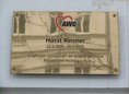 Ansicht Gedenktafel Horst Renner - 2016