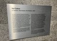 Ansicht Gedenktafel Sol Calero - La Ventana