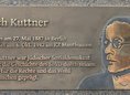 Ansicht Gedenktafel Erich Kuttner - 2025