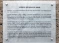 Ansicht Gedenktafel Leonor Michaelis