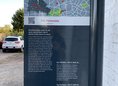Ansicht Gedenktafel Fußballroute - 2:83 Wackerplatz - 2015