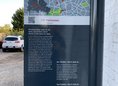 Ansicht Gedenktafel Fußballroute - 2:83 Wackerplatz - 2015