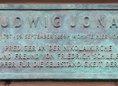 Ansicht Gedenktafel Ludwig Jonas