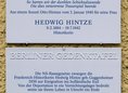 Ansicht Gedenktafel Hedwig und Otto Hintze - 2008