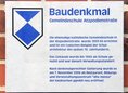 Ansicht Gedenktafel Gemeindeschule Atzpodienstraße - 2009