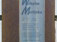 Ansicht Gedenktafel Wilhelm Martinke