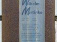 Ansicht Gedenktafel Wilhelm Martinke