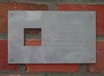 Ansicht Gedenktafel Fritz Storch - 2022