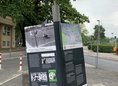 Ansicht Gedenktafel Fußballroute - 3:7 Mommsenstadion - 2015