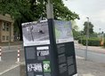Ansicht Gedenktafel Fußballroute - 3:7 Mommsenstadion - 2015