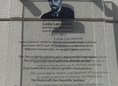 Ansicht Gedenktafel Laza Lazarević - 2022