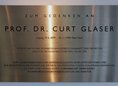 Ansicht Gedenktafel Curt Glaser - 2016