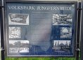 Ansicht Gedenktafel Volkspark Jungfernheide Teichanlage und …