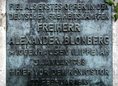 Ansicht Gedenktafel Alexander von Blomberg - 1913