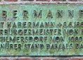 Ansicht Gedenktafel Ernst Habermann