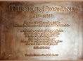 Ansicht Gedenktafel Theodor Fontane