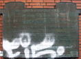 Ansicht Gedenktafel Bunkeranlage im Volkspark Humboldthain - 1990