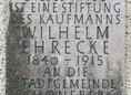 Ansicht Gedenktafel Wilhelm Ehrecke