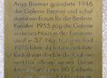 Ansicht Gedenktafel Galerie Bremer - 2000