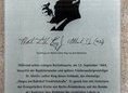 Ansicht Gedenktafel Martin Luther King