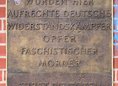 Ansicht Gedenktafel Konzentrationslager Wasserturm - 2005