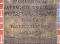 Ansicht Gedenktafel Konzentrationslager Wasserturm - 2005