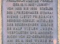 Ansicht Gedenktafel Friedrich Justus Perels