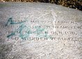 Ansicht Gedenktafel "Blutmai" 1929 - 1991