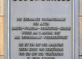 Ansicht Gedenktafel Kaiser-Wilhelm-Gedächtnis-Kirche